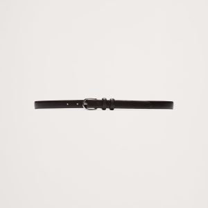 Slim Leather Belt