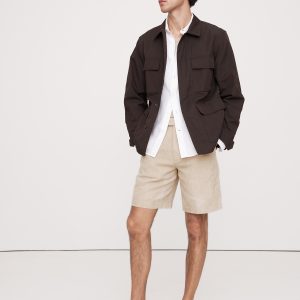 9" Linen Short