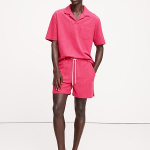 Ribbed Terry Polo
