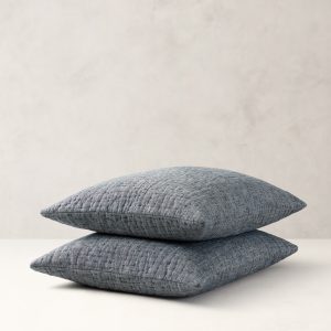Hand-Stitched Linen Shams