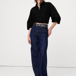 Cotton Cropped Polo