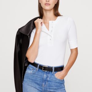 Ribbed Henley
