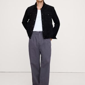 Loose Pleated Chino