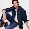 Relaxed-Fit Garment Dye Oxford Shirt