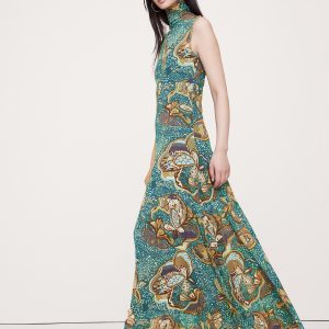 Mesh Maxi Dress